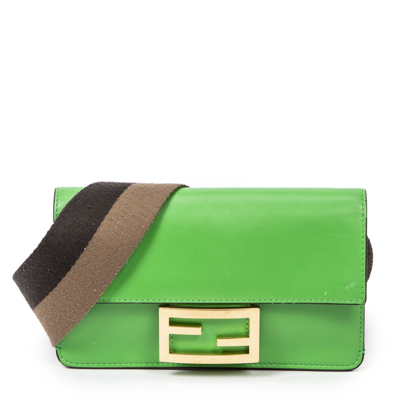 Fendi Handbags - Fendi Mini Flat Baguette